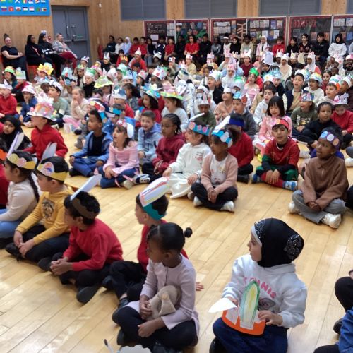 Easter Bonnets and Easter Egg Raffle